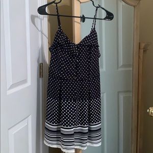 Black and white romper